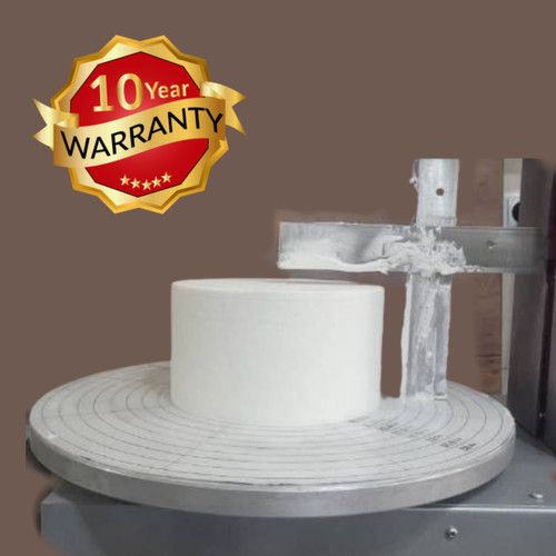 خامه صاف کن صنعتی انواع کیک جهت تولید مشهد انبوه کیک در انواع اشکال مختلف cake creamer machine با ده سال گارانتی بی قید و شرط سازه مکانیکی دستگاه